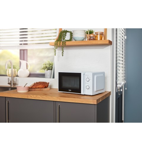 Beko MOC20100WFB Mikrowelle Arbeitsplatte Solo-Mikrowelle 20 l 700 W Weiß