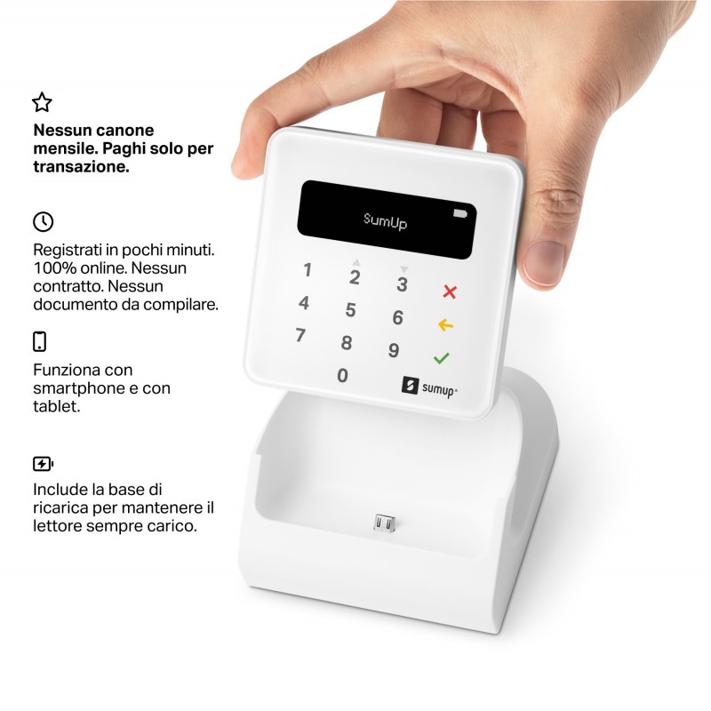 SumUp Air Kartenterminal + Ladestation