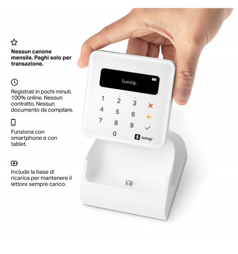 SumUp Air Kartenterminal + Ladestation