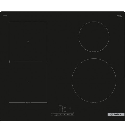 Bosch Serie 4 PVS61RBB5E hobs Negro Integrado 60 cm Con placa de inducción 4 zona(s)