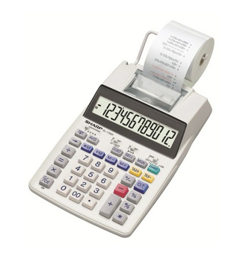 Sharp EL-1750V calculator