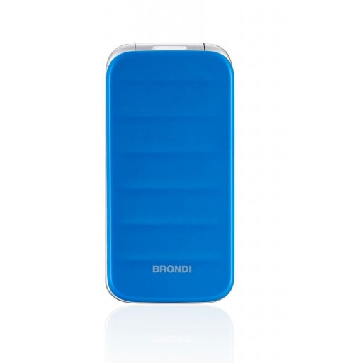 Brondi Fox 4,5 cm (1.77") 74 g Bleu, Argent Téléphone numérique