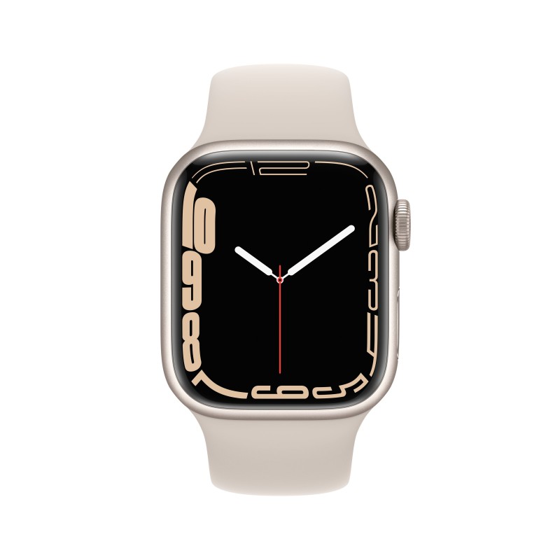 Apple Watch Series 7 41 mm OLED Beige GPS (satellite)