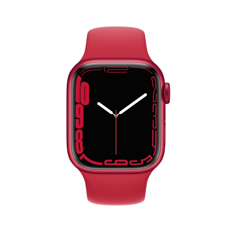 Apple Watch Series 7 41 mm OLED Rouge GPS (satellite)