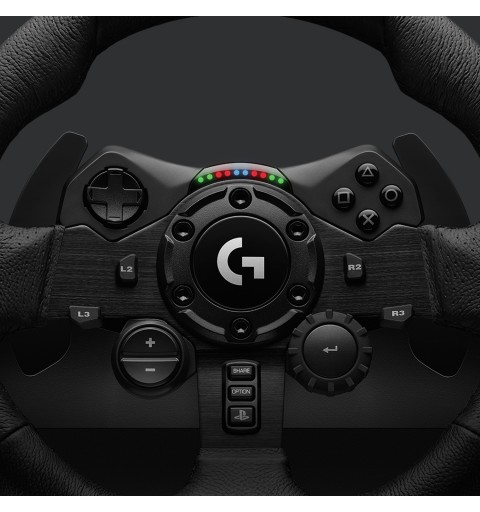 Logitech G G923 Racing Wheel and Pedals for PS5, PS4 and PC Black USB Steering wheel + Pedals PC, PlayStation 4