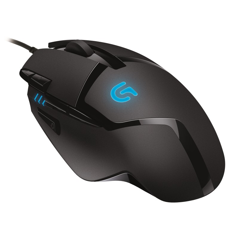 Logitech G G402 Hyperion Fury ratón USB tipo A Óptico 4000 DPI