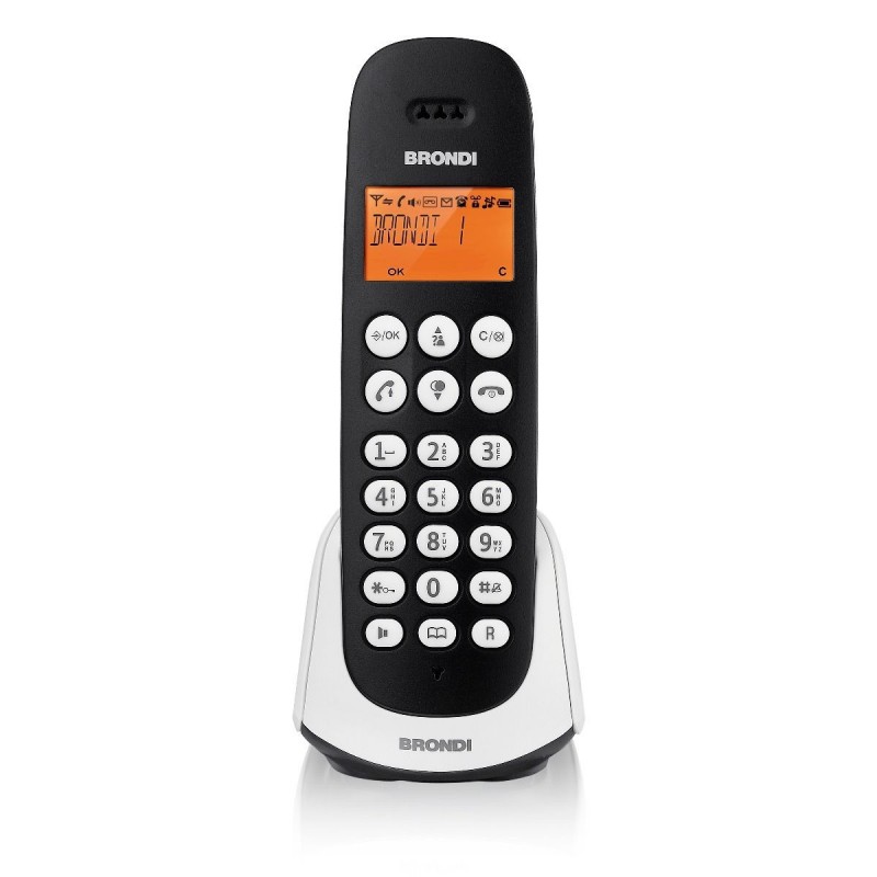 Brondi Adara DECT telephone Caller ID Black, White