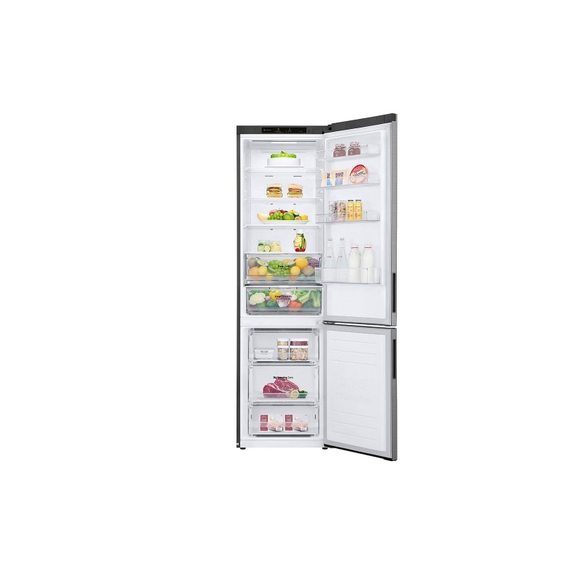 LG GBP62PZNBC frigorifero con congelatore Libera installazione 384 L B Acciaio inossidabile