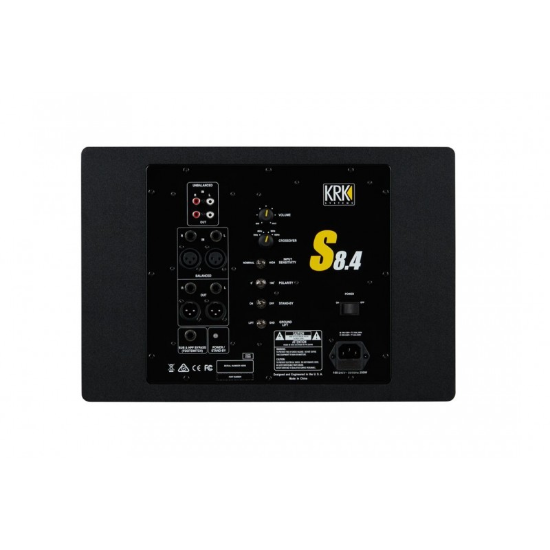 KRK S8.4 Nero Subwoofer attivo