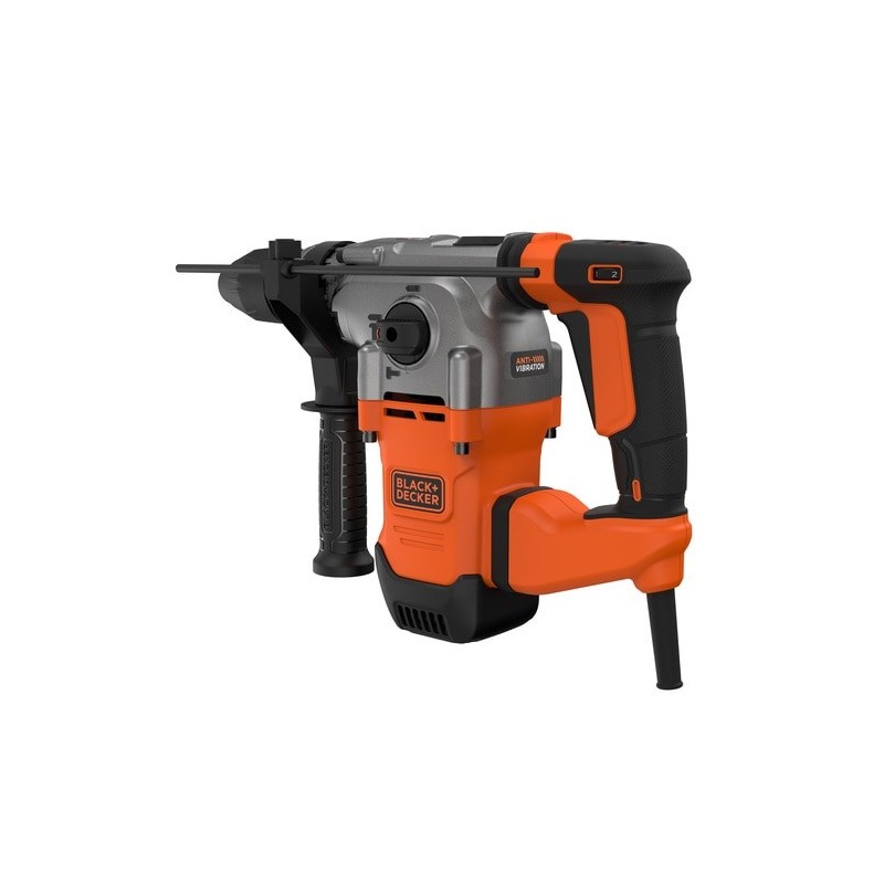 Black & Decker BEHS03K 900 RPM SDS Plus Negro, Naranja