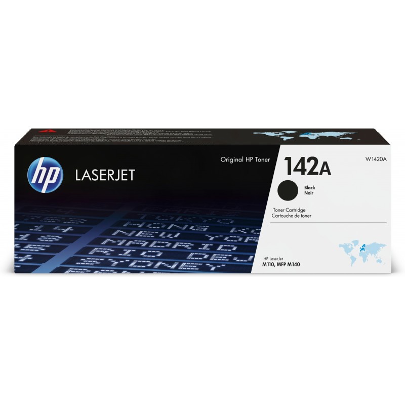 HP Cartouche de toner noir LaserJet authentique 142A