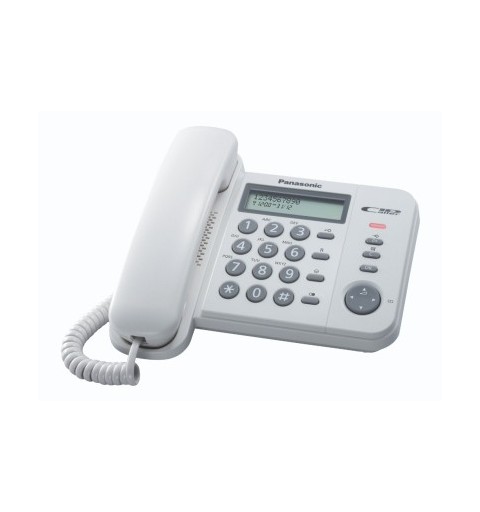 Panasonic KX-TS560EX1W Telefon Anrufer-Identifikation