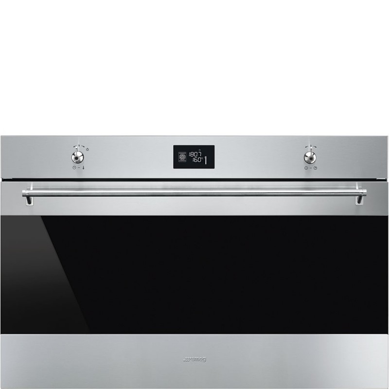 Smeg SF9390X1 Backofen 115 l A+ Schwarz, Edelstahl