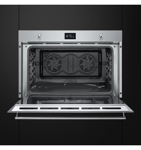 Smeg SF9390X1 horno 115 L A+ Negro, Acero inoxidable