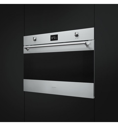 Smeg SF9390X1 Backofen 115 l A+ Schwarz, Edelstahl