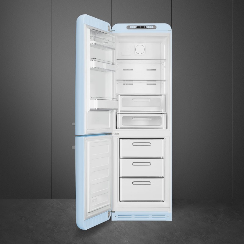Smeg FAB32LPB5 réfrigérateur-congélateur Autoportante 331 L D Bleu