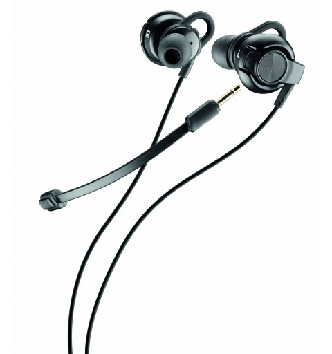 Cellularline AUDISTINCTK cuffia e auricolare In-ear Musica e Chiamate Nero