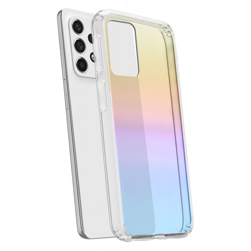 Cellularline Prisma mobile phone case 16.5 cm (6.5") Cover Multicolour, Translucent