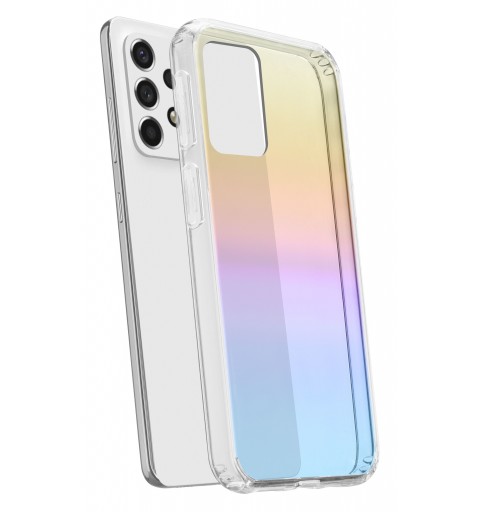 Cellularline Prisma - Galaxy A53 5G Custodia semi-trasparente con effetto iridescente Trasparente