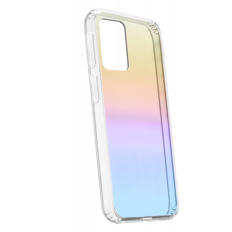 Cellularline Prisma mobile phone case 16.5 cm (6.5") Cover Multicolour, Translucent