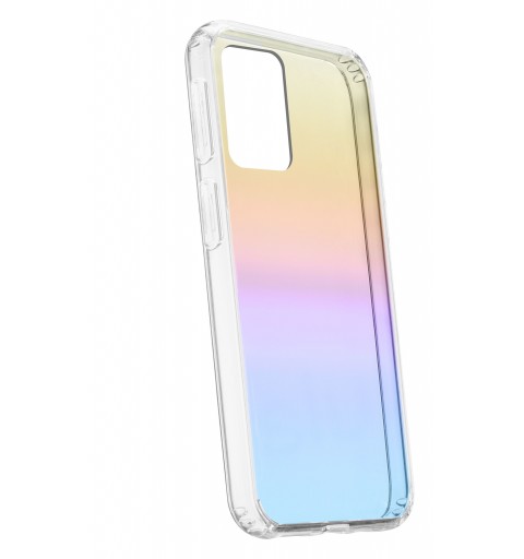 Cellularline Prisma - Galaxy A53 5G Custodia semi-trasparente con effetto iridescente Trasparente