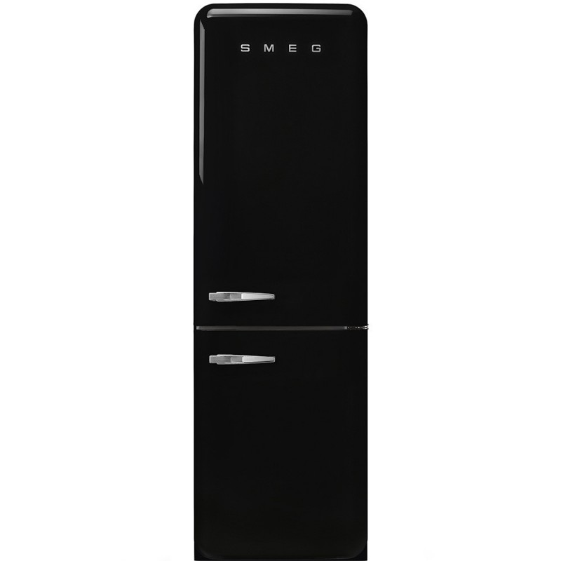 Smeg FAB32RBL5 réfrigérateur-congélateur Autoportante 331 L D Noir