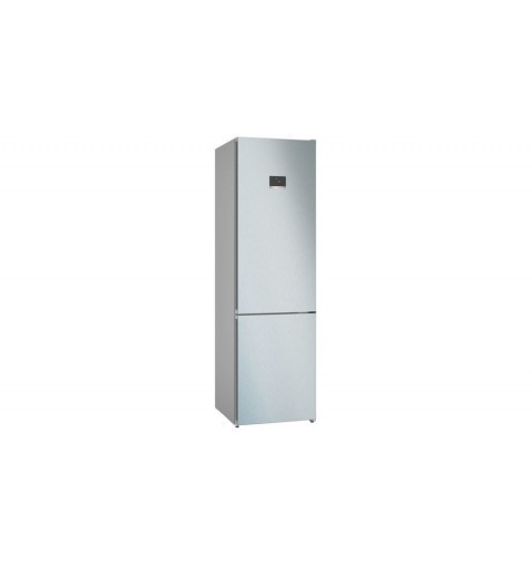 Bosch Serie 4 KGN397LDF Kühl- und Gefrierkombination Freistehend 260 l D Edelstahl