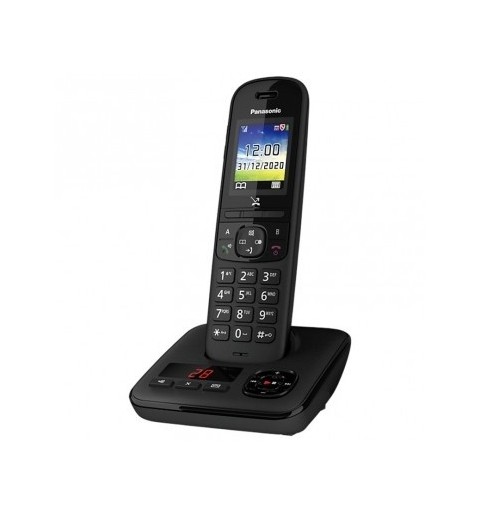 Panasonic KX-TGH720JT DECT-Telefon Anrufer-Identifikation Schwarz