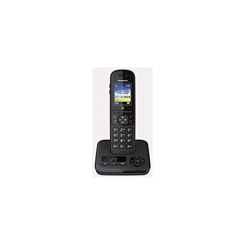 Panasonic KX-TGH720JT DECT-Telefon Anrufer-Identifikation Schwarz