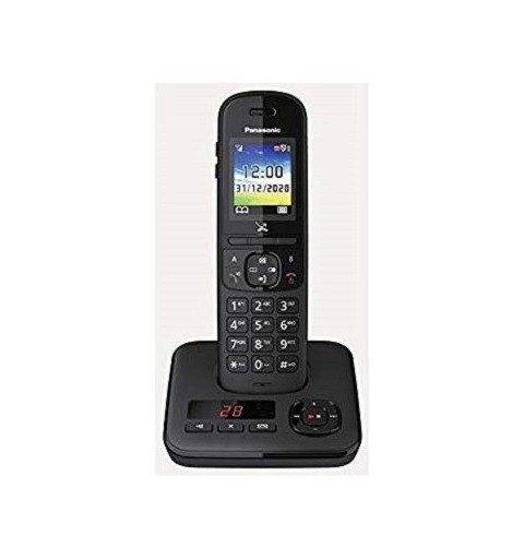 Panasonic KX-TGH720JT DECT-Telefon Anrufer-Identifikation Schwarz