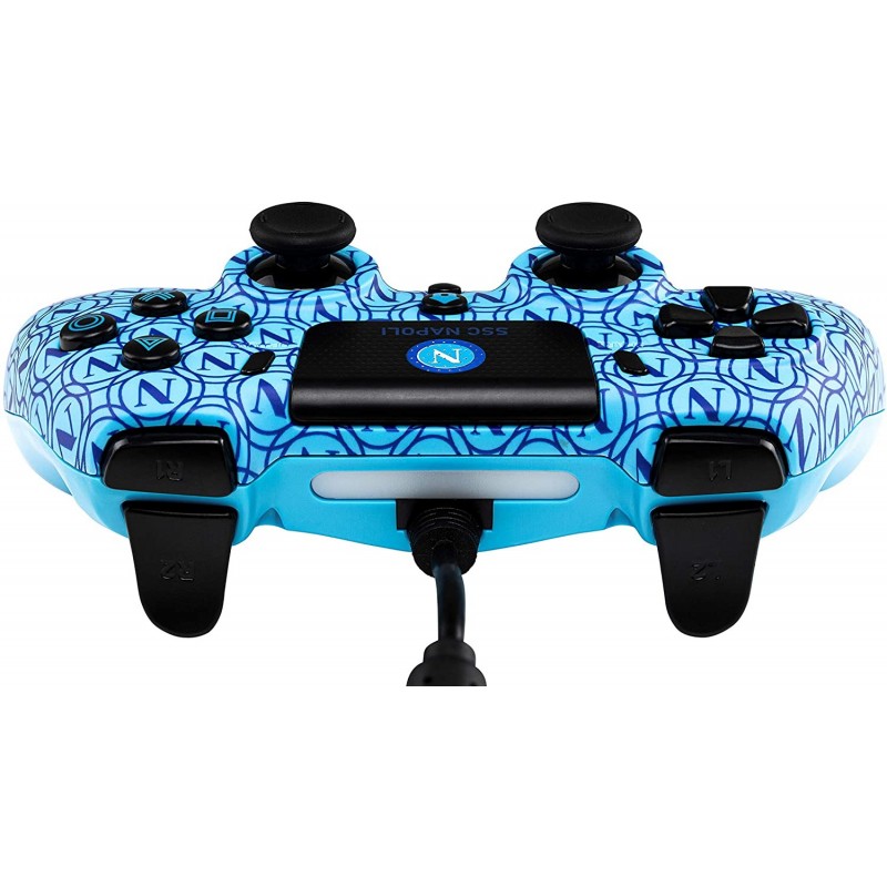 Qubick ACP40167 periferica di gioco Blu Gamepad Analogico Digitale PlayStation 4