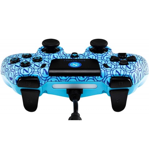 Qubick ACP40167 periferica di gioco Blu Gamepad Analogico Digitale PlayStation 4