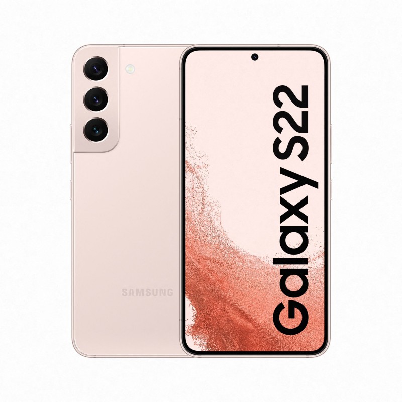 TIM SAMSUNG GALAXY S22 (256GB) 15,5 cm (6.1") SIM doble Android 12 5G USB Tipo C 8 GB 3700 mAh Oro rosado