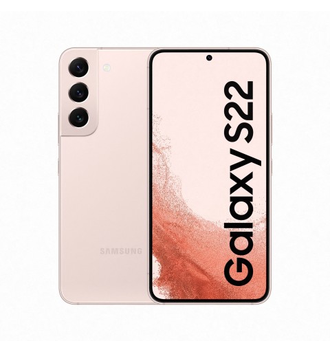 TIM SAMSUNG GALAXY S22 (256GB) 15,5 cm (6.1") SIM doble Android 12 5G USB Tipo C 8 GB 3700 mAh Oro rosado