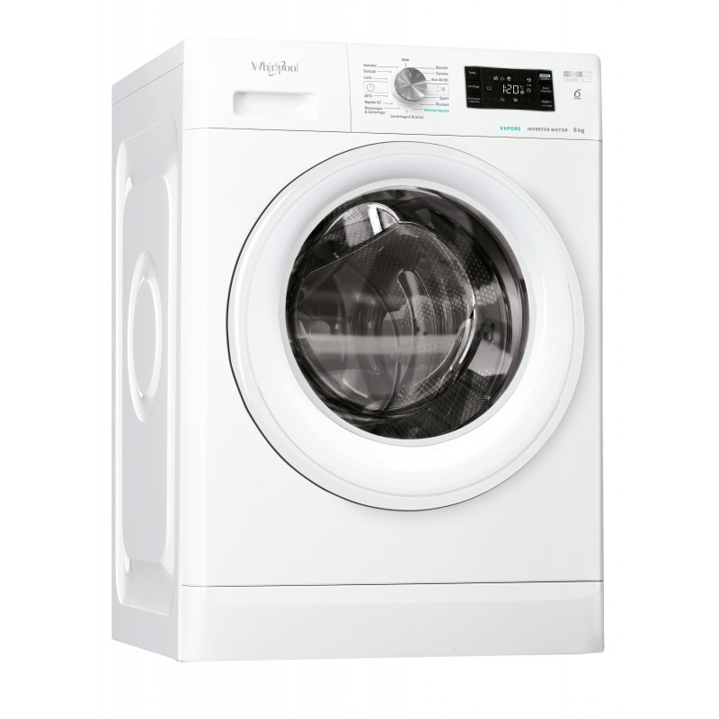 Whirlpool FFB D85 V IT machine à laver Charge avant 8 kg 1200 tr min B Blanc