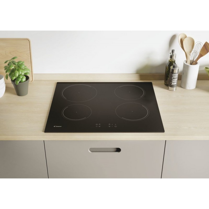 Candy Smart CI642C E1 Noir Intégré (placement) 59 cm Plaque avec zone à induction 4 zone(s)