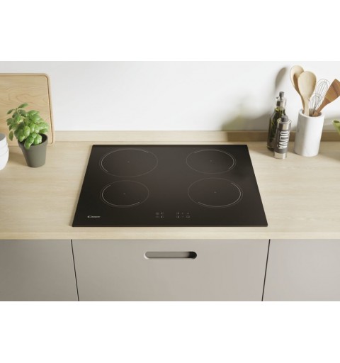 Candy Smart CI642C E1 Noir Intégré (placement) 59 cm Plaque avec zone à induction 4 zone(s)