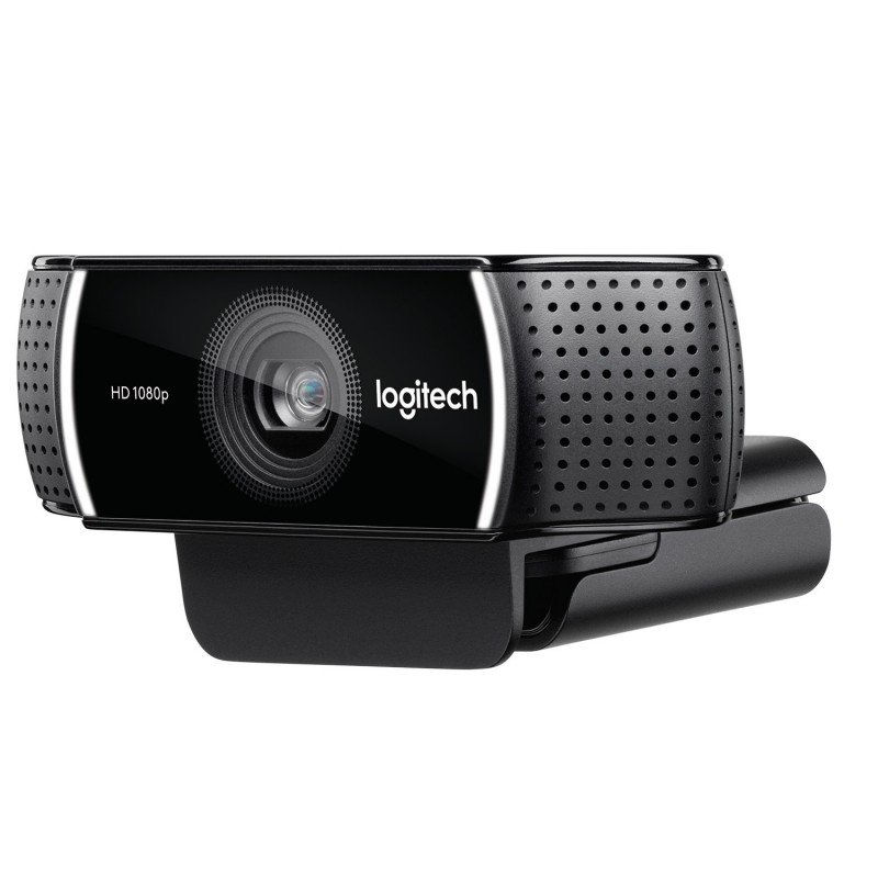 Logitech C922 Pro Stream cámara web 1920 x 1080 Pixeles USB Negro