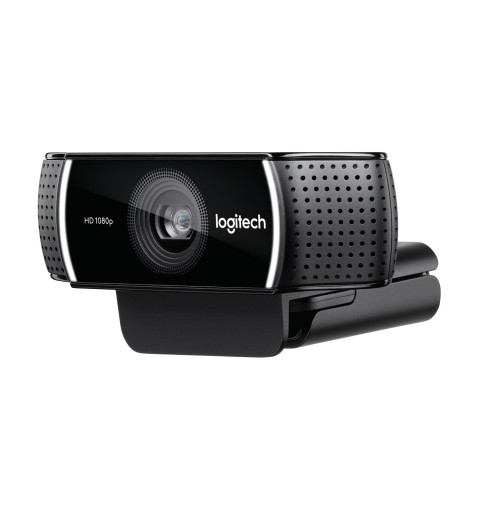 Logitech C922 Pro Stream cámara web 1920 x 1080 Pixeles USB Negro