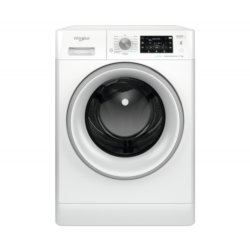 Whirlpool FFD 1146 SV IT machine à laver Charge avant 11 kg 1400 tr min A Blanc