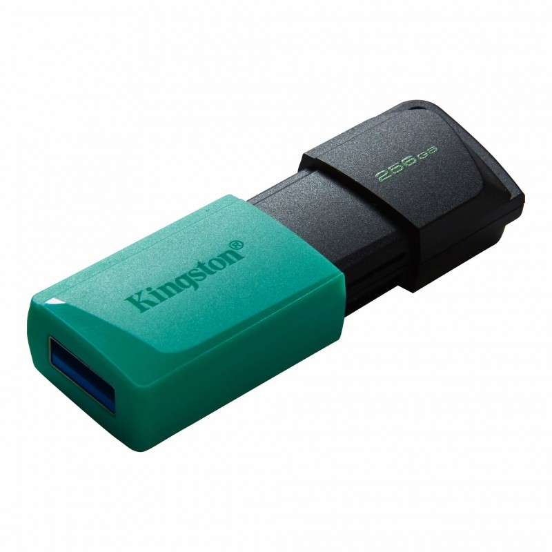 Kingston Technology DataTraveler Exodia M unidad flash USB 256 GB USB tipo A 3.2 Gen 1 (3.1 Gen 1) Negro, Turquesa