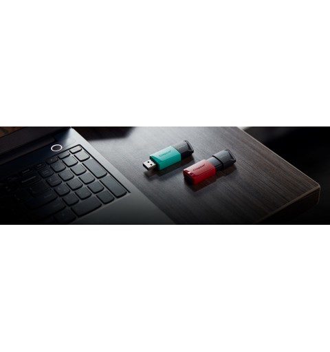 Kingston Technology DataTraveler Exodia M lecteur USB flash 256 Go USB Type-A 3.2 Gen 1 (3.1 Gen 1) Noir, Turquoise