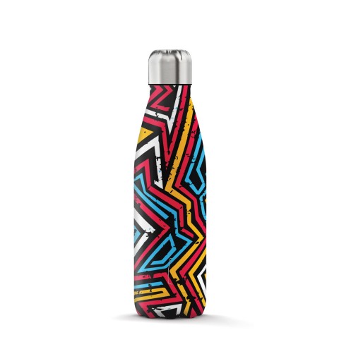 The Steel Bottle Pop art Uso diario 500 ml Acero inoxidable Multicolor