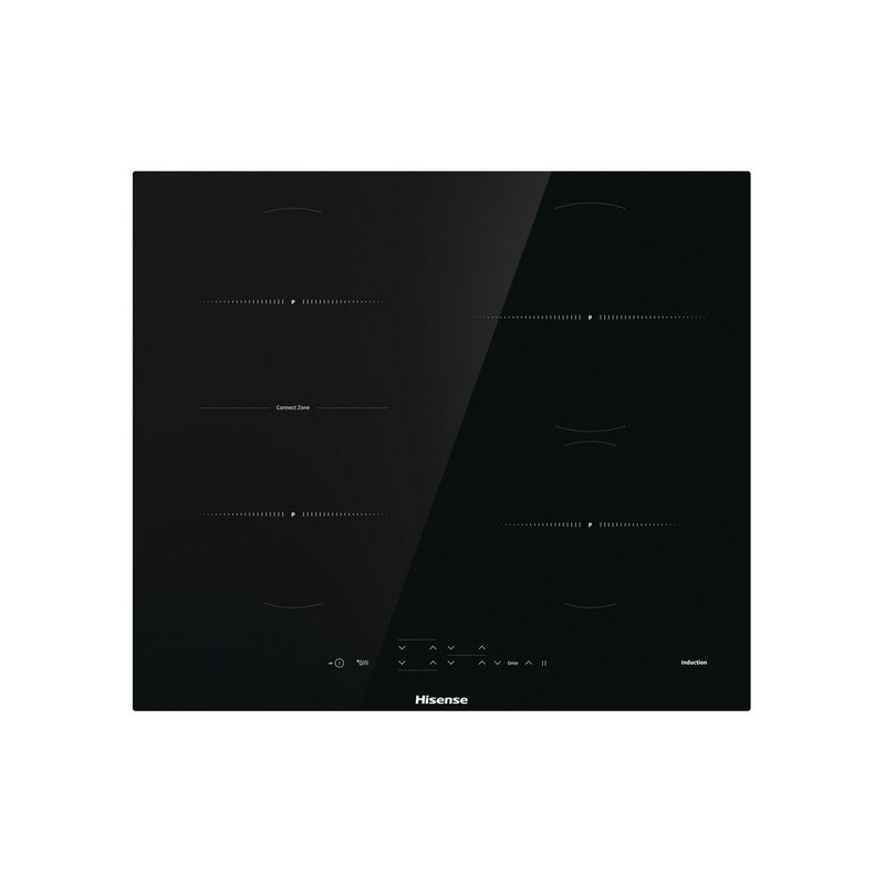 Hisense I6433CB7 plaque Noir Intégré (placement) 59.5 cm Plaque avec zone à induction 4 zone(s)