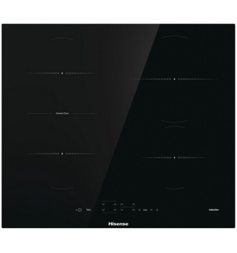 Hisense I6433CB7 piano cottura Nero Da incasso 59.5 cm Piano cottura a induzione 4 Fornello(i)