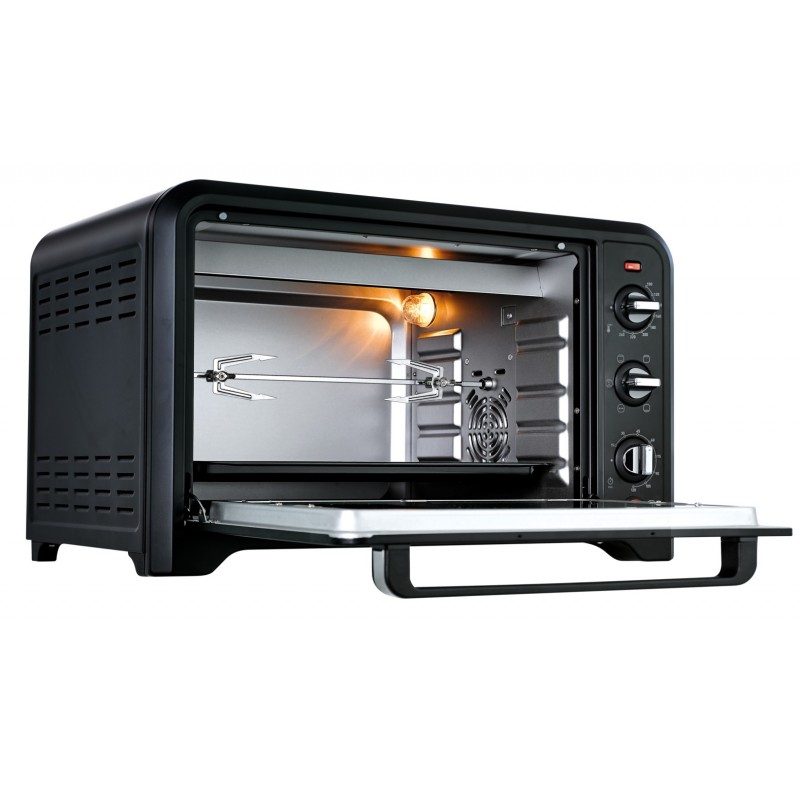 Moulinex OX485810 horno tostador 39 L 2000 W Negro Parrilla