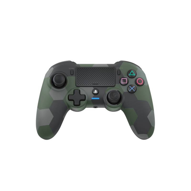 NACON Asymmetric Camouflage, Green Bluetooth Gamepad PC, PlayStation 4