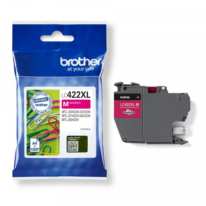 Brother LC-422XLM ink cartridge 1 pc(s) Original Magenta