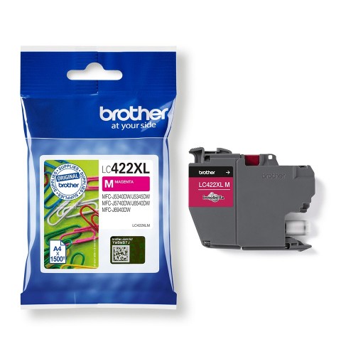 Brother LC-422XLM ink cartridge 1 pc(s) Original Magenta