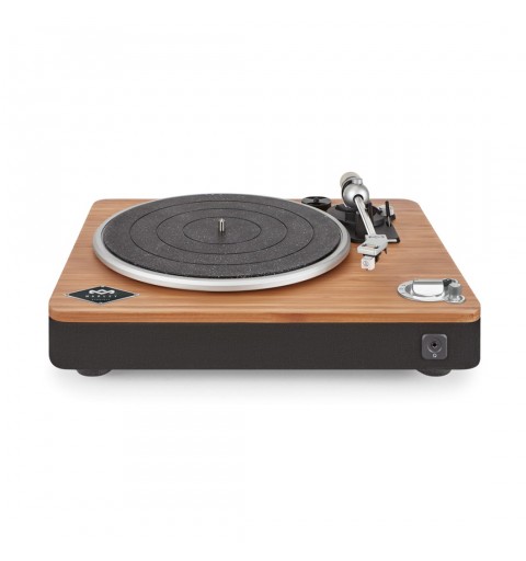 The House Of Marley Stir It Up Wireless Audio-Plattenspieler mit Riemenantrieb Schwarz, Holz